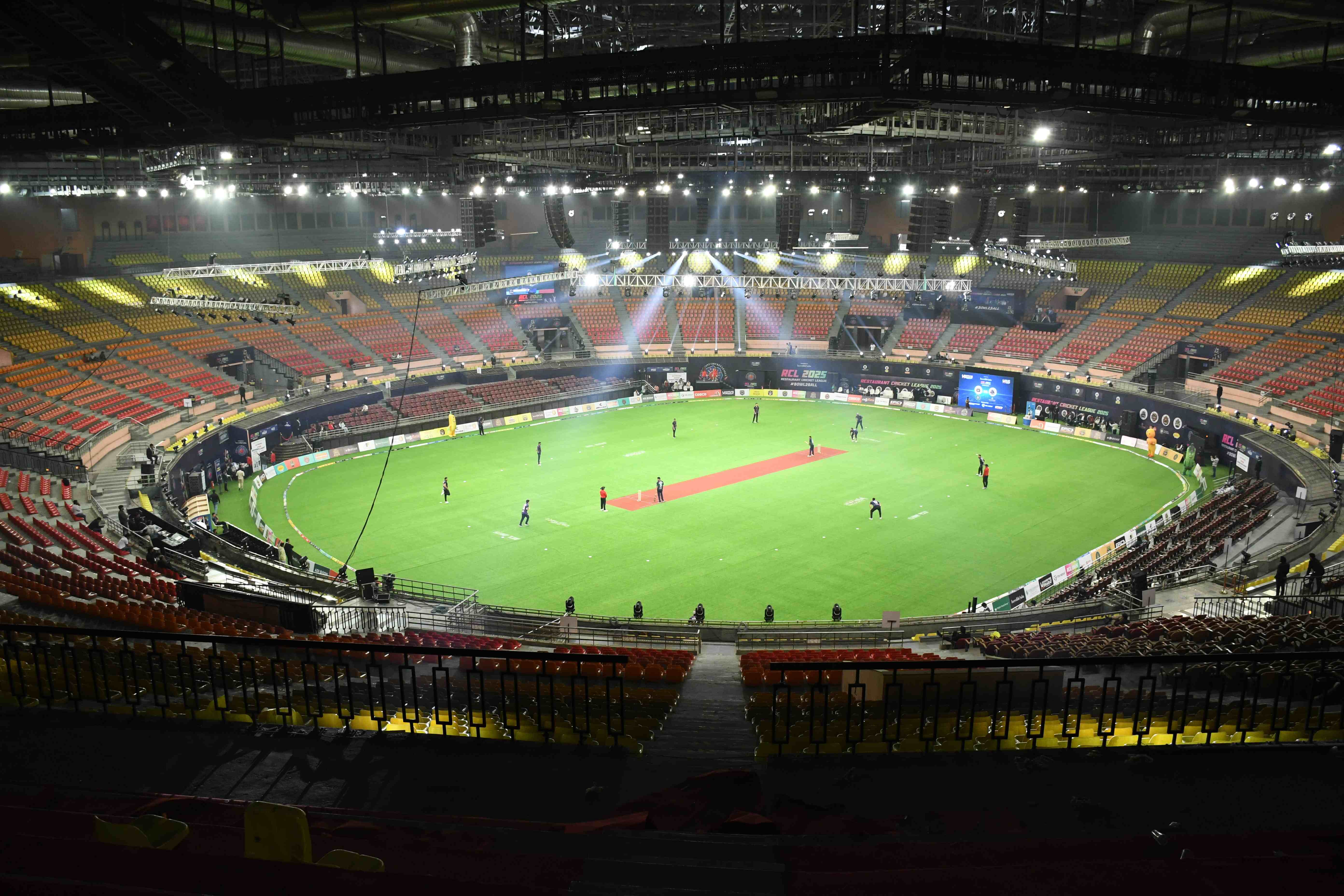 Major Dhyan Chand National Stadium — evening glow