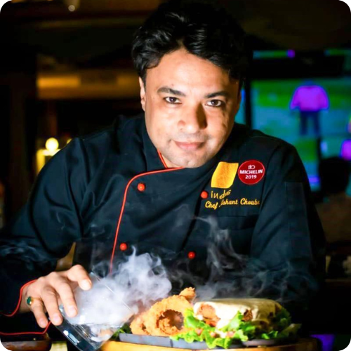 Portrait of Chef Nishant Choubey