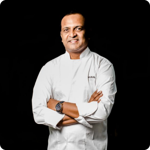 Portrait of Chef Manjunath Mural