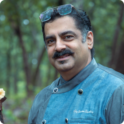 Portrait of Chef Gautam Chaudhry